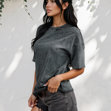 Campbell Cotton Mineral Washed Tee