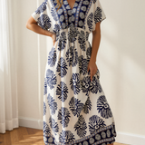 Nalani V Neck Dolman Maxi Dress