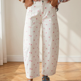 Dallas Polka Dot Print Barrel Jeans