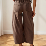 Briar Square Patch Pocket Ankle-length Barrel Jeans