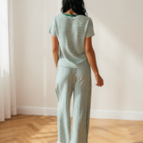 Rowen Drawstring Waist Cropped Pants Set