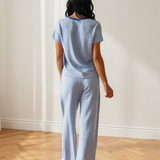 Rowen Drawstring Waist Cropped Pants Set