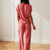 Rowen Drawstring Waist Cropped Pants Set