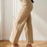 Elsie Center Seam Cropped Jeans
