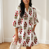 Emma Sleeve Loose Mini Dress