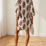 Emma Sleeve Loose Mini Dress