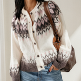 Mila Brushed Knit Button Cardigan