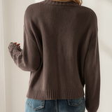 Layla Drop Shoulder Sweater Cardigan