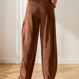 Sienna Drawstring Corduroy Pants
