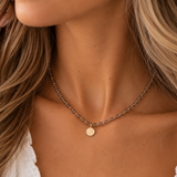 Isla Necklace | Smokey Quartz