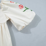 Charlotte Puff Sleeve Babydoll Dress