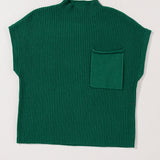 Ayla Short Sleeve Sweater - Forrest