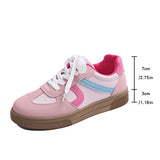 Piper Color Block Lace Up Sneakers