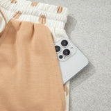 Zoey Pullover Patch Pocket Casual Shorts Set