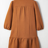 Aria Dress - Desert Gold