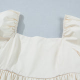 Charlotte Puff Sleeve Babydoll Dress