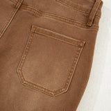 Willow Cropped High Rise Wide Leg Jeans - Breen | Dropship