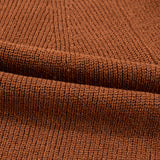 Ember Contrast Color V Neckline Knit Cardigan