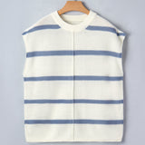 Rhodes Striped Batwing Sleeve Sweater Tee