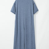 Eddie Pocket Short Sleeve Jumpsuit
