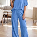 Jaycee Tee Pocketed Casual Pants 2pcs Outfit