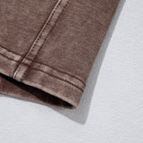 Lola Mineral Wash Seam Detail Elastic Waist Barrel Pants