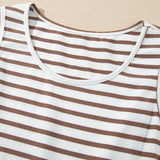 Olivia Striped Sleeveless Dress