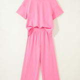 Jaycee Tee Pocketed Casual Pants 2pcs Outfit