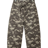 Collins Drawstring Elastic Waistband Pocketed Barrel Jeans