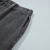Lola Mineral Wash Seam Detail Elastic Waist Barrel Pants
