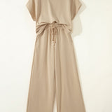 Lucy Wide Leg Pants 2pcs Outfit