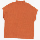 Ayla Short Sleeve Sweater - Orange
