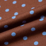 Jane Polka Dot Drawstring Wide Leg Long Sleeve Top Pant Set