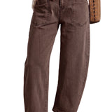 Briar Barrel Jeans | Patch Pocket Denim