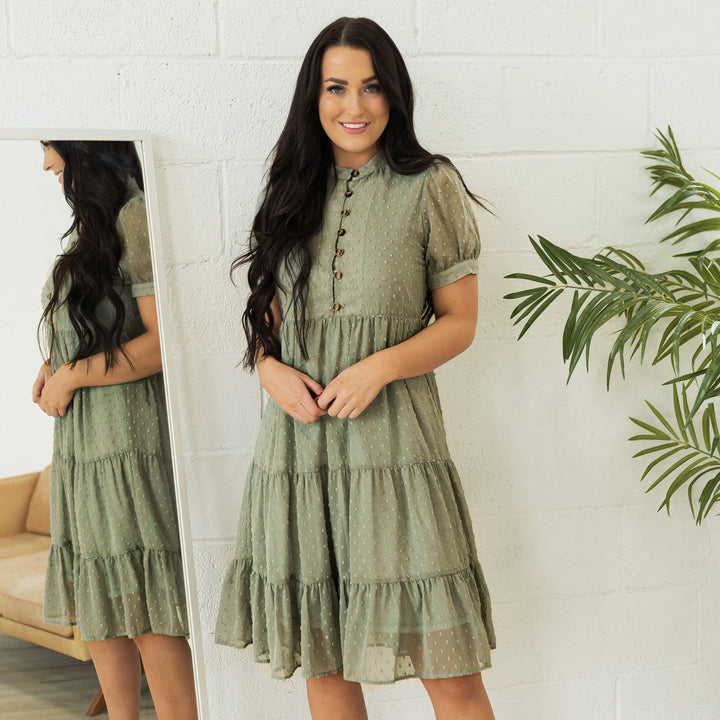 Palmer Dress - Sage