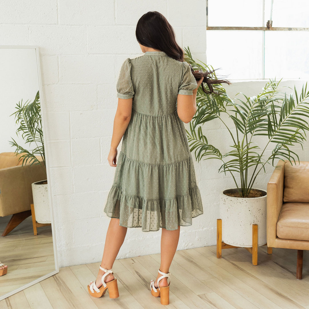 Palmer Dress - Sage