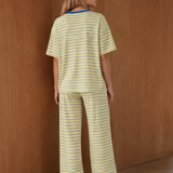 Lexie Drawstring Elastic Waist 2pcs Pant Set