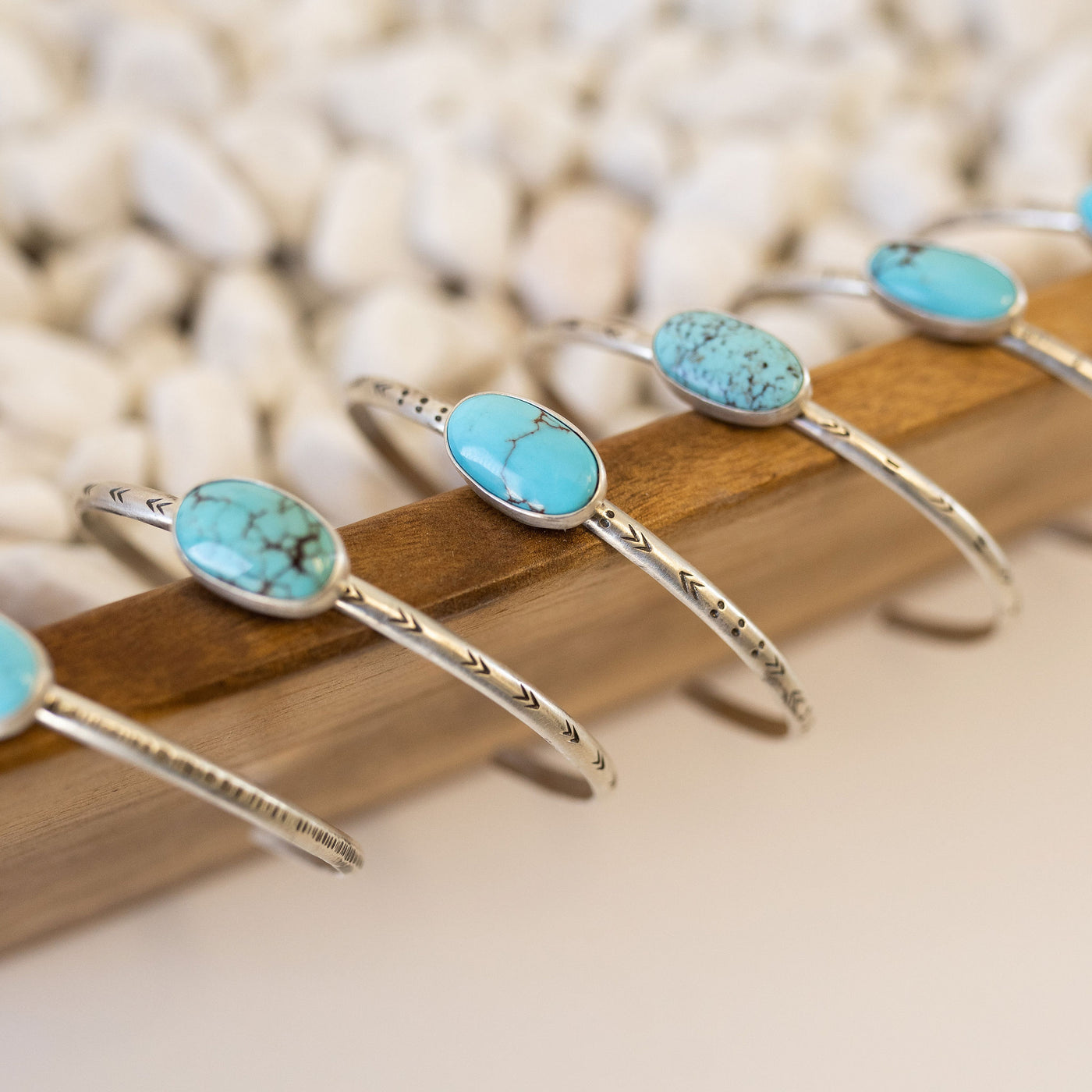 Egyptian Turquoise Cuff Bracelets