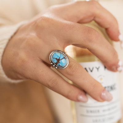 Framed Sand Hill Ring - 6