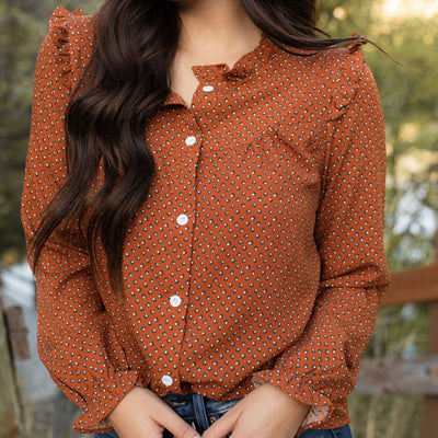 Rory Blouse - Rust