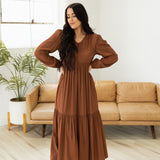 Ellis Dress - Burnt Caramel