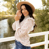 Delia Blouse - Cream