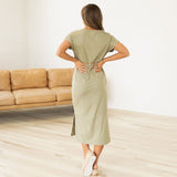 Mia Maxi Dress - Sage