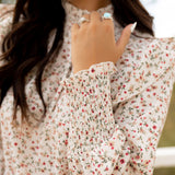 Delia Blouse - Cream
