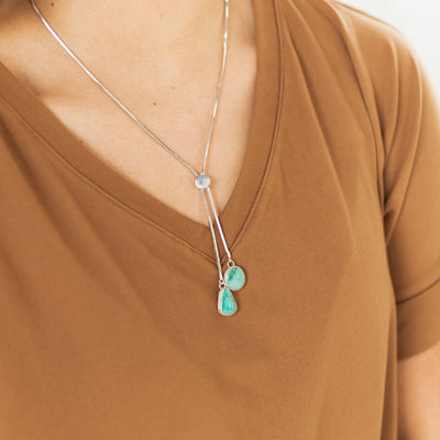 Emerald Valley Slider Necklace