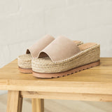Eva Wedges - Beige