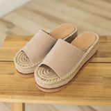Eva Wedges - Beige