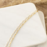 Dapped Bar Necklace