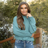 Cora Blouse - Jade