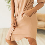 Willow Dress - Sandstone